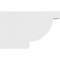 Ekena Millwork Standard Alpine Architectural Grade PVC Rafter Tail, 4"W X 10"H X 16"L RFTP04X10X16ALP - alternate 3